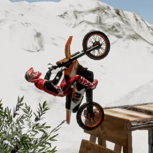 Bike Trials Winter 1 — Unblocked Games 76