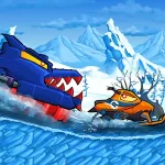 Car Eats Car Winter Adventure — Unblocked Games 76