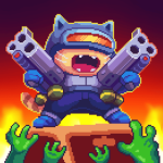 Zombie Rush 8 Cat Gunner: Super Zombie Shoot — Unblocked Games 76