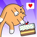 Four in a Row 21 Cats Love Cake — Unblocked Games 76
