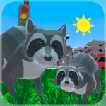 Raccoon Adventure: City Simulator 3D — Unblocked Games 76