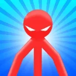 Red Stickman Vs Monster School — Unblocked Games 76