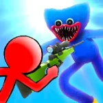 Stickman Battle 19 Stickman Vs Huggy Wuggy 1 — Unblocked Games 76