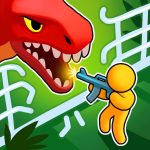 Dino Fighter Logo — Unblocked Games 76