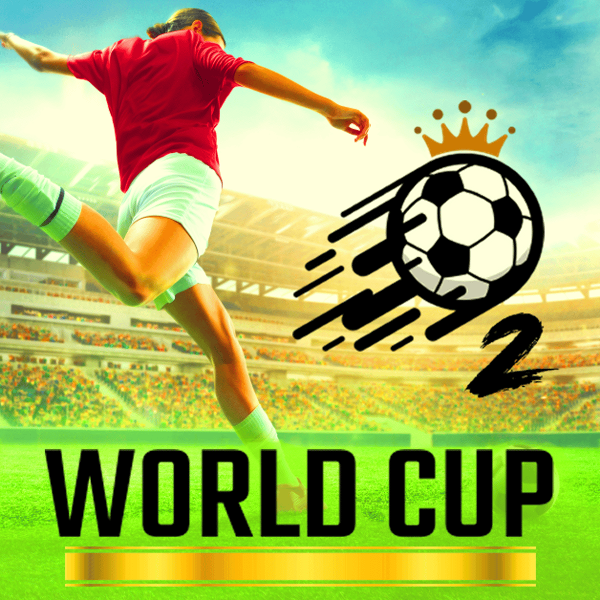 Soccer Skills 2 World Cup Logo — Unblocked Games 76
